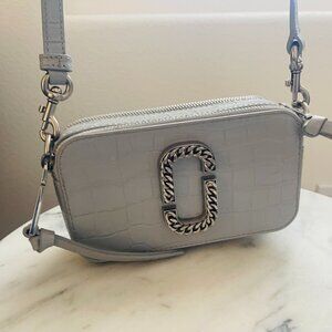 Marc Jacobs Light Gray Crossbody Bag